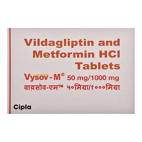 Vildatone M 1000mg/50mg Tablet: View Uses, Side Effects, Price .